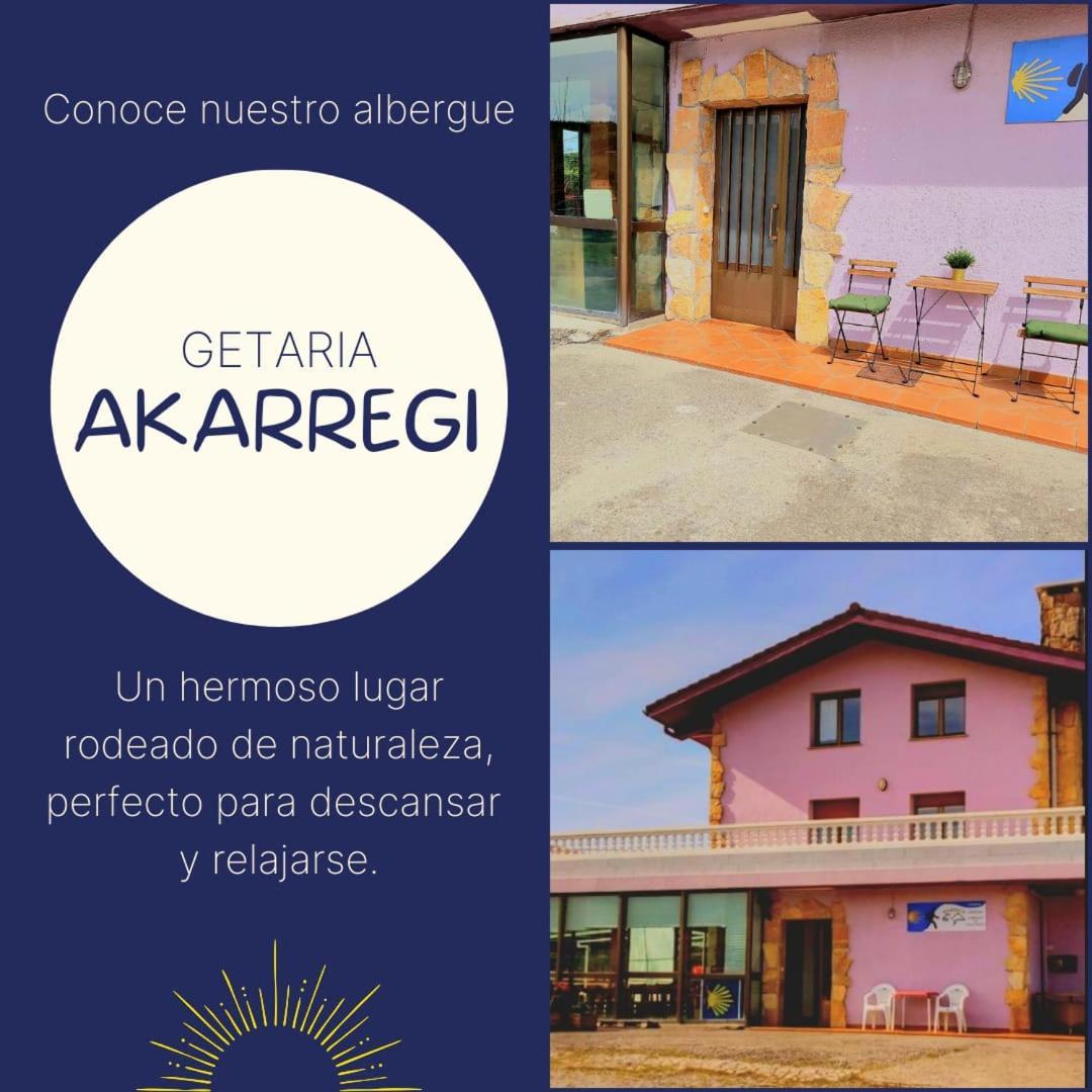 Akarregi-Kanpaia Albergue De Peregrinos Гетария Екстериор снимка
